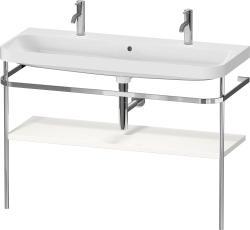 Duravit Happy D.2 c-shape Metal lavabo konsolu 1175 mm Beyaz (parlak) HP4849O22220000