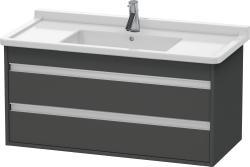 Duravit Ketho Asma dolap ünitesi 1000 mm Grafit Mat KT664504949