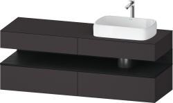 Duravit Studio F. A. Porsche Collection Asma dolap ünitesi 1600 mm Grafit Süper Mat QA4778016800000