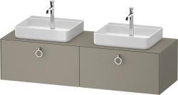Duravit White Tulip Asma dolap ünitesi 1600 mm Taş Grisi Saten Mat Lake WT4891B92920010