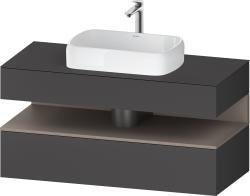 Duravit Studio F. A. Porsche Collection Asma dolap ünitesi 1200 mm Grafit Mat QA4732043490000