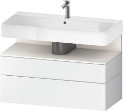 Duravit Studio F. A. Porsche Collection Asma dolap ünitesi 990 mm Beyaz Mat QA4395084180010