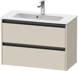 Duravit Ketho.2 Asma dolap ünitesi 810 mm Taupe Süper Mat K25256083830000