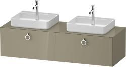 Duravit White Tulip Asma dolap ünitesi 1600 mm Taş Grisi Parlak WT4891BH2H20010