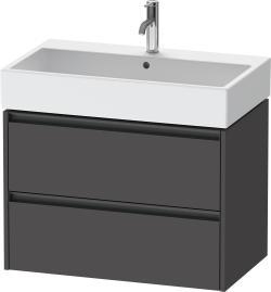 Duravit Ketho.2 Asma dolap ünitesi 784 mm Grafit Mat K25277049490000