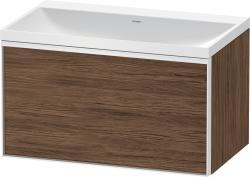 Duravit Vitrium c-bonded Asma dolap 800 mm Koyu Ceviz Dekor VT4286N2121001W