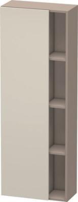 Duravit DuraStyle Boy dolabı Taupe Dekoru Kapı menteşesi: Sol, Ön yüzey: Taupe Mat, Dekor, Gövde: Bazalt Mat, Dekor DS1238L9143