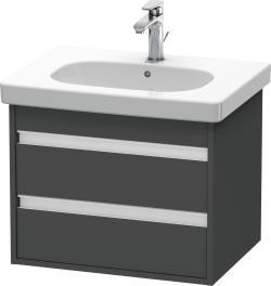 Duravit Ketho Asma dolap ünitesi 600 mm Grafit Mat KT665004949