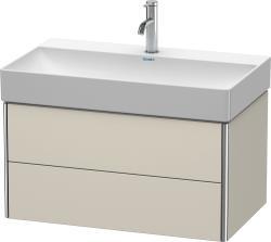 Duravit XSquare Asma dolap ünitesi 784 mm Taupe Süper Mat XS416208383
