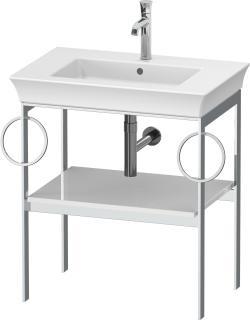 Duravit White Tulip Metal konsol 684 mm Beyaz (parlak) WT4546B8585