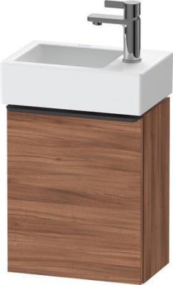 Duravit D-Neo Asma dolap ünitesi Doğal Ceviz ağacı Mat Dekor, Kulp Elmas siyah DE4218LBD790000