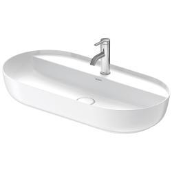 Duravit Luv Çanak lavabo 800 mm Beyaz/Beyaz Mat Saten 0380802600