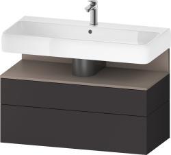 Duravit Studio F. A. Porsche Collection Asma dolap ünitesi 990 mm Grafit Süper Mat QA4395043800000