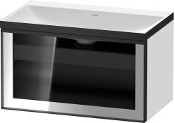 Duravit Vitrium c-bonded Asma dolap 800 mm Parsol grey Glossy, Glass VT4296N1818001G