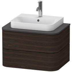 Duravit Happy D.2 Asma dolap ünitesi 650 mm Fırçalanmış Ceviz HP496006969