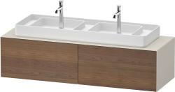 Duravit White Tulip Asma dolap ünitesi 1600 mm Amerikan Ceviz masif WT4866077390000