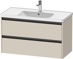 Duravit Ketho.2 Asma dolap ünitesi 984 mm Taupe Süper Mat K25284083830000