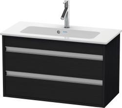 Duravit Ketho Asma dolap ünitesi 800 mm Siyah Meşe KT645301616