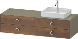 Duravit White Tulip Asma dolap ünitesi 1600 mm Amerikan Ceviz masif WT4995R77H20010