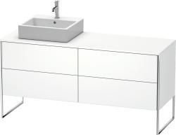 Duravit XSquare Yerden dolap ünitesi için tezgah 1600 mm Beyaz Mat XS4924L1818