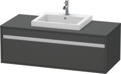 Duravit Ketho Asma dolap ünitesi 1200 mm Grafit Mat KT679604949