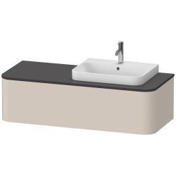 Duravit Happy D.2 Asma dolap ünitesi 1300 mm Taupe Süper Mat HP4942R83830010