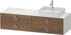 Duravit White Tulip Asma dolap ünitesi 1600 mm Amerikan Ceviz masif WT4995R77360010
