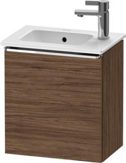 Duravit D-Neo Asma dolap ünitesi Koyu Ceviz Dekor Ceviz ağacı koyu Mat Dekor, Kulp Krom DE4259L10210000