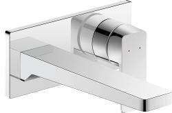 Duravit Manhattan Tek kollu lavabo bataryası 173 mm Krom