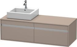Duravit Ketho Asma dolap ünitesi 1400 mm Bazalt Mat KT6697L4343