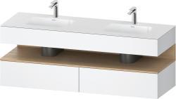 Duravit Studio F. A. Porsche Collection Ankastre lavabo tezgahlı dolap ünitesi ile birlikte 1600 mm Beyaz Mat QA4797030180010
