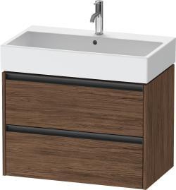 Duravit Ketho.2 Asma dolap ünitesi 784 mm Koyu Ceviz Dekor K25277021210000