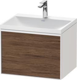 Duravit Vitrium c-bonded Asma dolap 600 mm Koyu Ceviz Dekor VT4285O2122001W