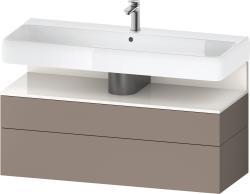Duravit Studio F. A. Porsche Collection Asma dolap ünitesi 1190 mm Bazalt Mat QA4396022430000