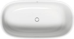 Duravit Zencha Bağımsız masajlı küvet 1600 mm Beyaz Saten Mat