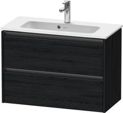 Duravit Ketho.2 Asma dolap ünitesi 810 mm Siyah Meşe K25256016160000