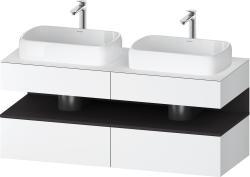 Duravit Studio F. A. Porsche Collection Asma dolap ünitesi 1400 mm Beyaz Mat QA4767080180010