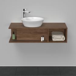 Duravit D-Neo Asma dolap ünitesi 1000 mm Koyu Ceviz Dekor DE491902121 uygulama örneği