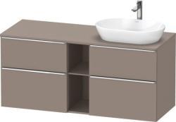Duravit D-Neo Asma dolap ünitesi 1400 mm Bazalt Mat DE4970R10430000