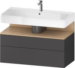 Duravit Studio F. A. Porsche Collection Asma dolap ünitesi 990 mm Grafit Mat QA4395030490010