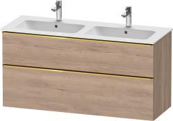 Duravit D-Neo Asma dolap ünitesi 1280 mm Marbeled Oak DE4365034550000