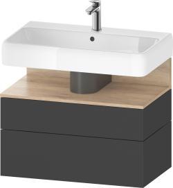 Duravit Studio F. A. Porsche Collection Asma dolap ünitesi 790 mm Grafit Süper Mat QA4394055800010