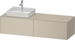 Duravit White Tulip Asma dolap ünitesi 1600 mm Taupe Saten Mat Lake WT4864L60600000