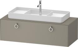 Duravit White Tulip Asma dolap ünitesi 1300 mm Taş Grisi Saten Mat Lake WT4982M92920000