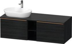Duravit D-Neo Asma dolap ünitesi 1400 mm Siyah Meşe DE4950L04160000