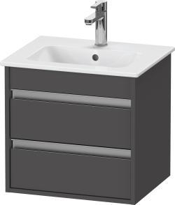 Duravit Ketho Asma dolap ünitesi 500 mm Grafit Mat KT644404949