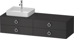 Duravit White Tulip Asma dolap ünitesi 1600 mm Grafit Saten Mat WT4995L58580000