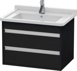 Duravit Ketho Asma dolap ünitesi 650 mm Siyah Meşe KT664301616