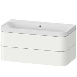 Duravit Happy D.2 c-shaped asma set 975 mm Beyaz Saten Mat Lake HP4348N3636