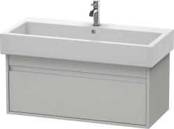 Duravit Ketho Asma dolap ünitesi 950 mm Beton Gri Mat Dekor KT668800707